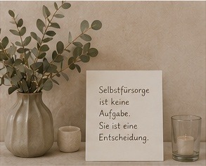 Warum Selbstfürsorge nicht noch eine Aufgabe sein darf